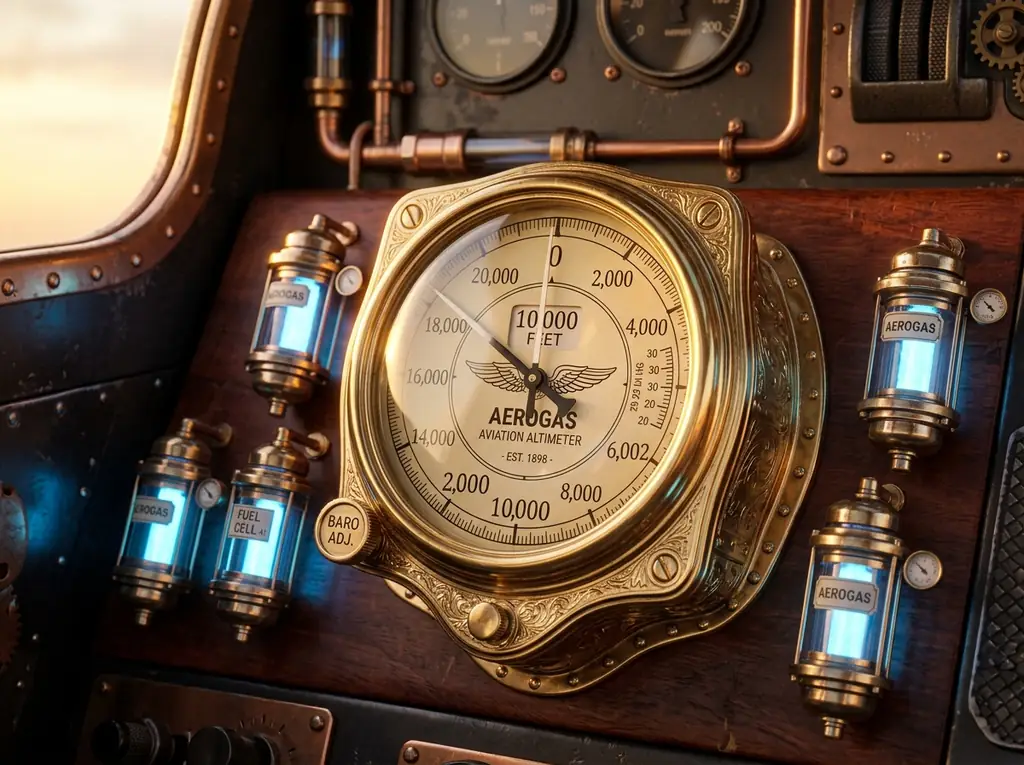 AeroGas tanks and gauges